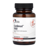 Коэнзим Q10, CoQnol 100 mg, Designs for Health, 60 гелевых капсул 1