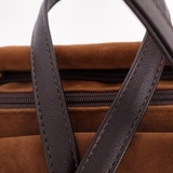 Сумка Саломея 334 эко-замша миндаль