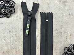 Молния спираль, Т3, L 19 см черный