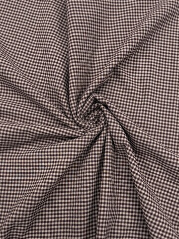 Хлопок вареный 250 см, клетка пыльная роза, 0,2 см