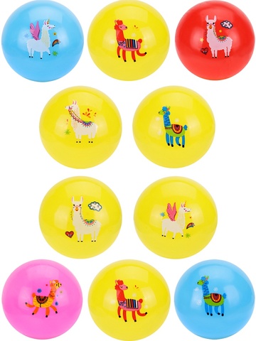 Надувной мяч (15 см,цвет микс,пакет) (м)