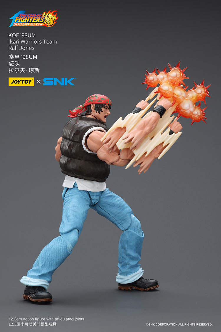 Фигурка Ральф Джонс из игры Король бойцов 1/18