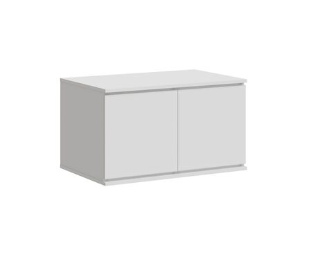 Челси Антресоль к шкафу (800) (Белый глянец, белый)