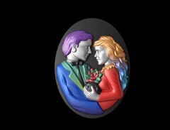 Молд камеи № 19 