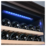 Винный шкаф MEYVEL MV163PRO-KBT2 Темный шоколад