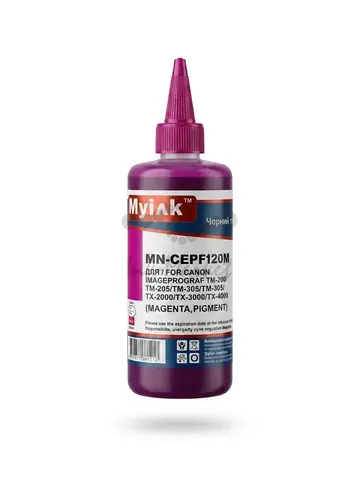 Чернила CEPFI20M MyInk для CANON (PFI-120 Bk) TM-200, TM-205, TM-300, TM-305, TM-250, TM-255, TM-350, TM-355 (250мл, magenta, Pigment)
