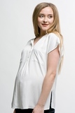 Блузка для беременных 11588 белый