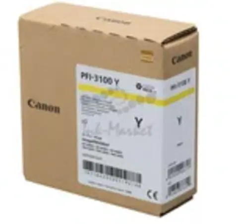 Картридж Canon PFI-3100Y Yellow — жёлтый, 160 мл, для imagePROGRAF GP-2600S, GP-4600S, GP-6600S, PRO-2600, PRO-4600, PRO-6600 (6425C001)