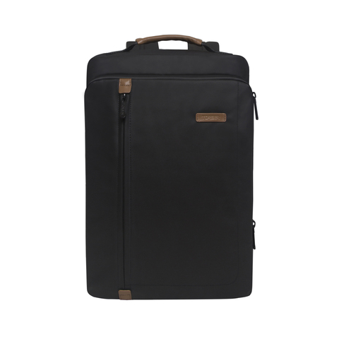 Городской рюкзак TORBER VECTOR, черный, нейлон, 42 х 30 x 13 см, 13.5 л, с отделением для ноутбука (T9869-BLK) | Wen-Vic.Ru