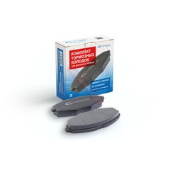 Колодка переднего тормоза (BD1805) Chevrolet, Daewoo, Chery (к-т 4ед.)