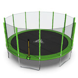 Батут DFC Trampoline Fitness с сеткой 16ft фото №0