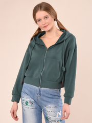 Толстовка женская на молнии