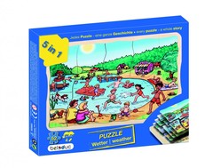 Развивающий Пазл "Погода" ((Цвет: нет, Разм.:295 x 207 x 18 mm))