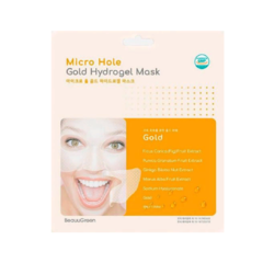 Beauugreen Micro Hole Gold Hydrogel Mask гидрогелевая маска с коллоидным золотом
