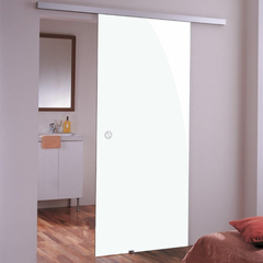 Купить Межкомнатная раздвижная стеклянная дверь White стекло триплекс