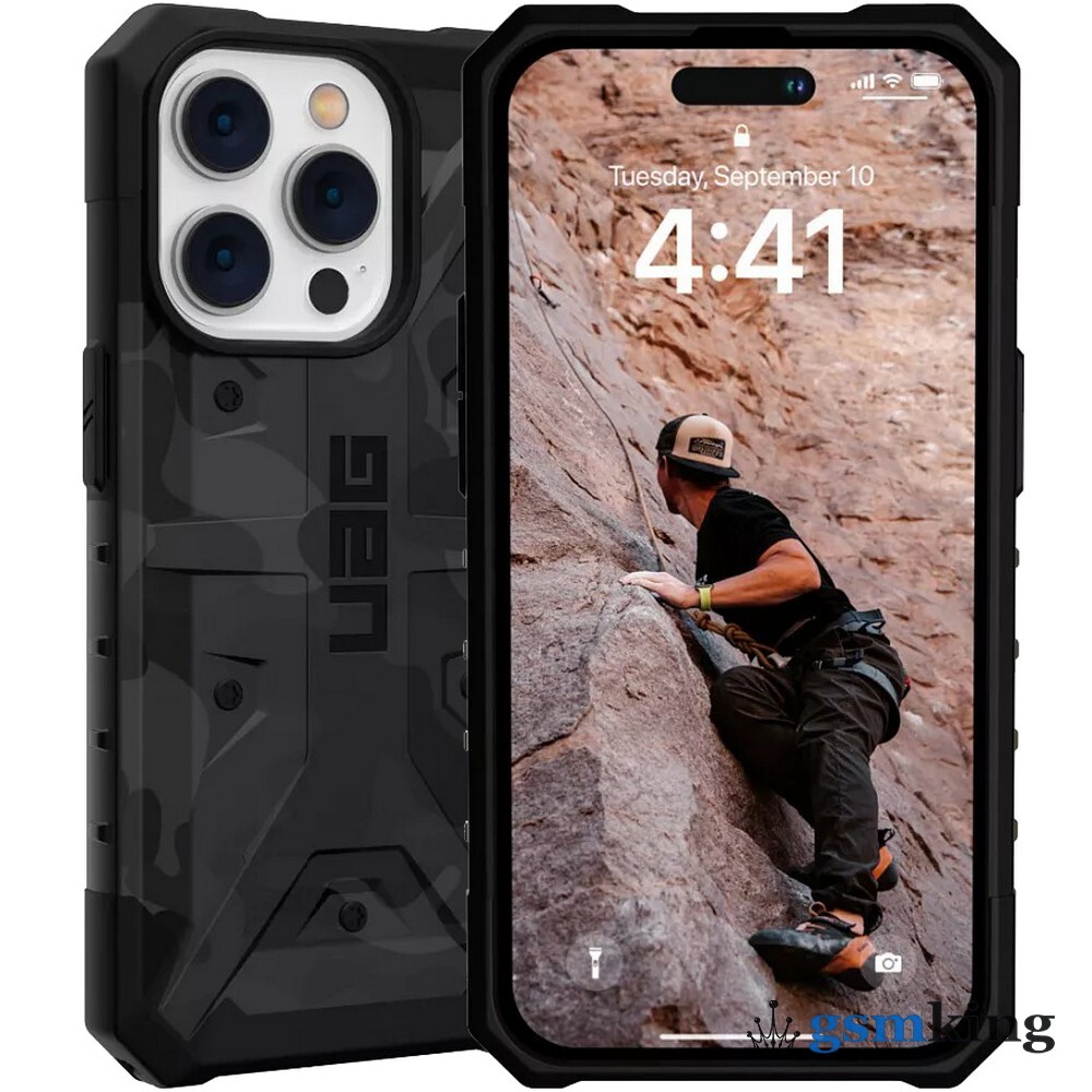 Чехол UAG Pathfinder SE Series Case for Apple iPhone 14 Pro Midnight Camo  (Чёрный) 114058114061 - цена 3950.0 ₽.