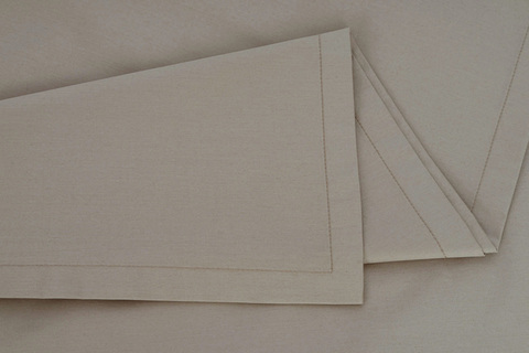 Простыня 240х260 German Grass Silver Palette бежевая