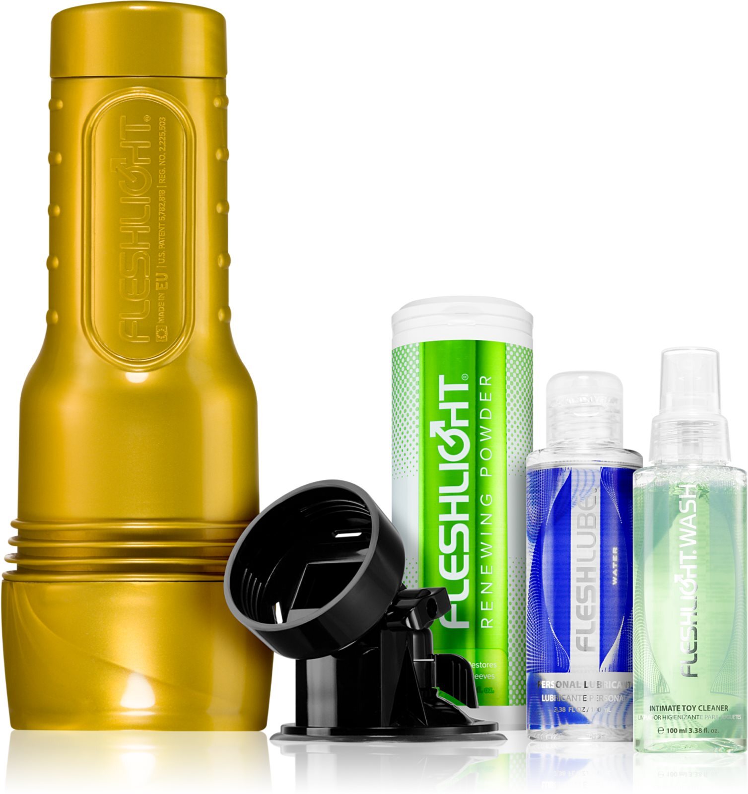 FLESHLIGHT Masturbátor + Lubrikační gel + Čisticí prostředek + порошок  Stamina Training Value купить в Москве | Доставка по России.