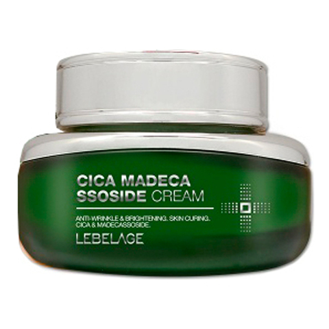 Lebelage Cica Madecassoside Cream Крем для лица успокаивающий с экстрактом центеллы азиатской и мадекассосида
