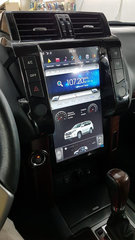 Магнитола для Toyota Prado 150 (2014-2017) стиль Tesla Android 9.0 4/64GB IPS DSP модель ZF-1801-DSP