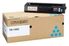 Kyocera TK-150C - Тонер-картридж для принтеров Kyocera FS-C1020MFP, FS-C1020MFP+. Ресурс 6000 страниц.