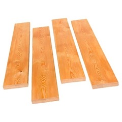 Планкен прямой из лиственницы 20x90x1500 мм 14 шт/упаковка сорт С