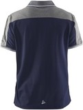 Футболка-поло мужская Craft Noble Polo Pique Shirt тёмно-синяя