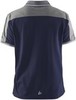 Футболка-поло мужская Craft Noble Polo Pique Shirt тёмно-синяя
