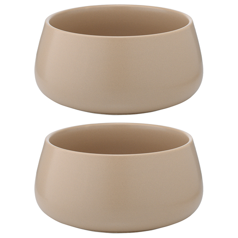 Набор салатников 2шт 800мл Tkano Essential бежевый