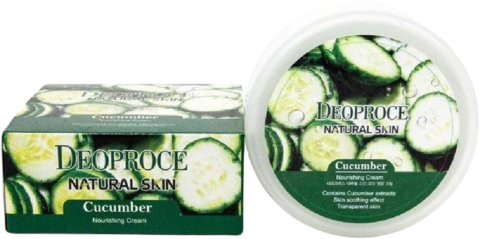 Deoproce Natural Skin Крем для лица и тела на основе экстракта огурца Deoproce Natural Skin Cucumber Nourishing Cream 100 г