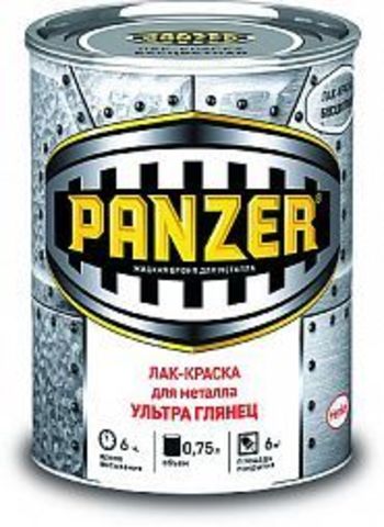 Panzer/Панцер лак-краска для металла гладкая,глянцевая