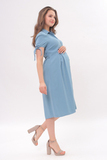Платье для беременных 11556 индиго