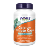 Цитрат кальция, Calcium Citrate, Now Foods, 120 капсул 1