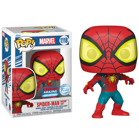 Funko POP! Marvel. Spider-Man: Spider-Man Oscorp Suit (Beyond Amazing Col.) (Exc) (1118)