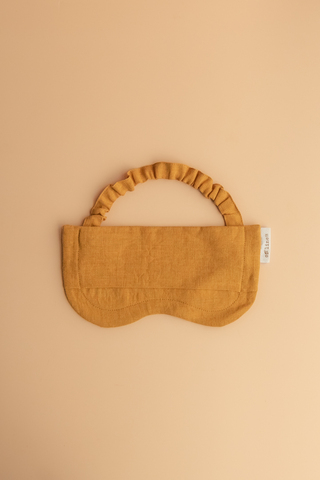 Термо и арома маска для глаз из 100% льна Minimalist