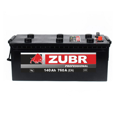 Аккумулятор ZUBR Professional (140Ah, 1000A, R+) ZPT140RT