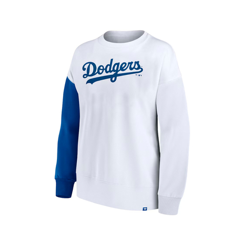 Свитшоты Los Angeles Dodgers Fundamentals Fleece Crew - Womens