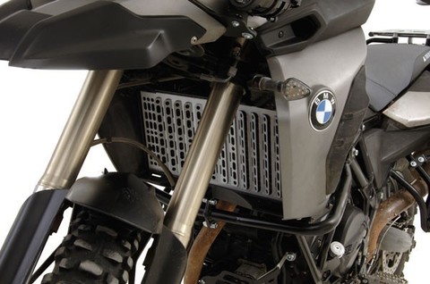 Защита радиатора BMW F 800 GS/GSA (-2012), серебро