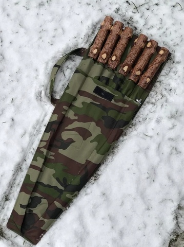 Набор шампуров Пенёк в чехле "Камуфляж"