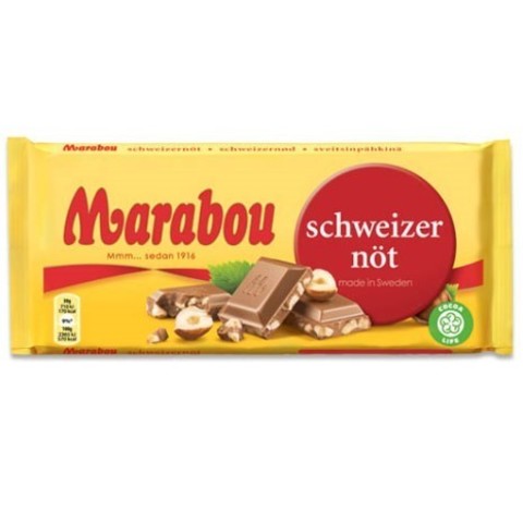 Marabou schweizer nut 200 гр