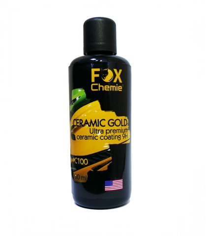 FOX Chemie Ceramica gold 9H для защиты кузова. 50мл. C-50