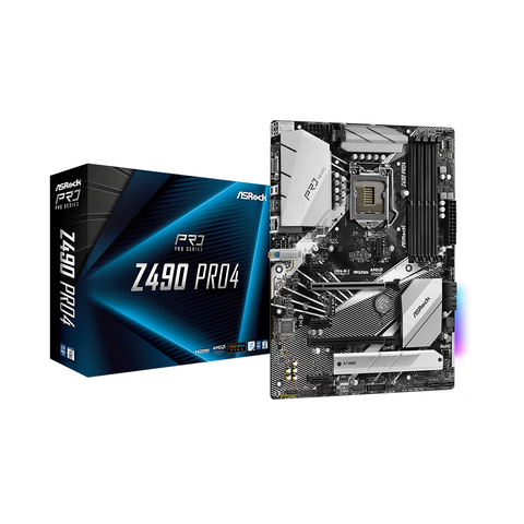 Материнская плата ASRock Z490 PRO4