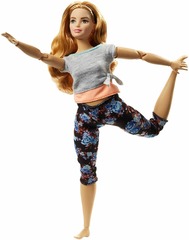 Барби "Безграничные движения" Йога кудри (повреждения упаковки)