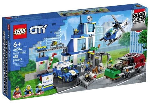 Конструктор LEGO City 60316 Полицейский участок