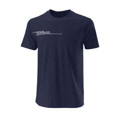 Теннисная футболка Wilson Team II Tech Tee Men - team navy