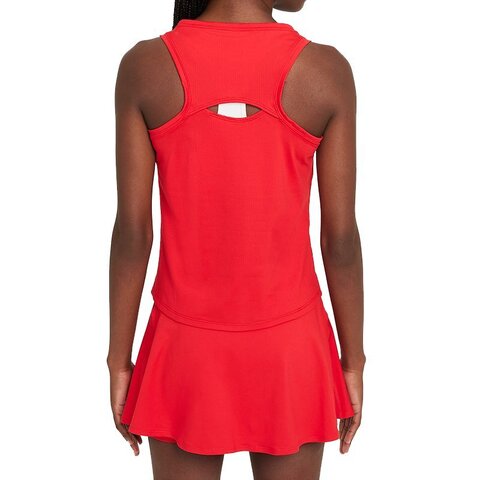 Теннисный топ женский Nike COURT VICTORY TANK  - red