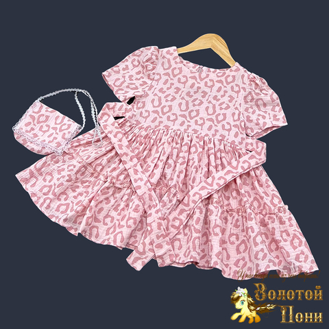 Платье с сумочкой (4-7) 240401-L4638