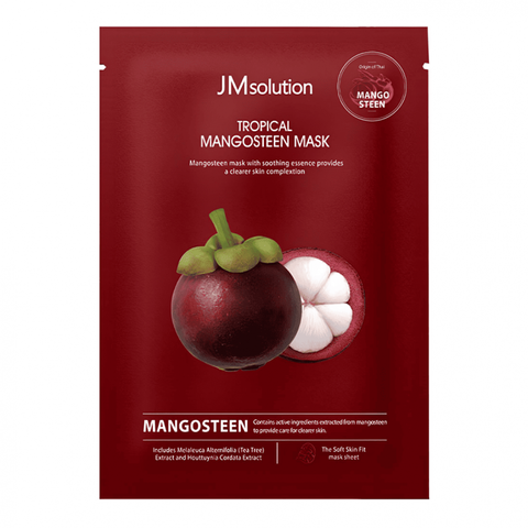 Осветляющая тканевая маска с мангостином JMsolution Tropical Mangosteen Mask