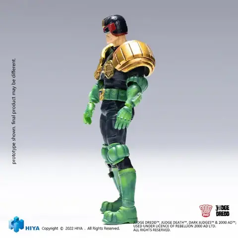Фигурка Судья Дредд комикс масштаб 1/18 Hiya Toys