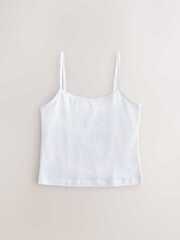 Майка на бретельках для девочки Next AD0-155, Белый